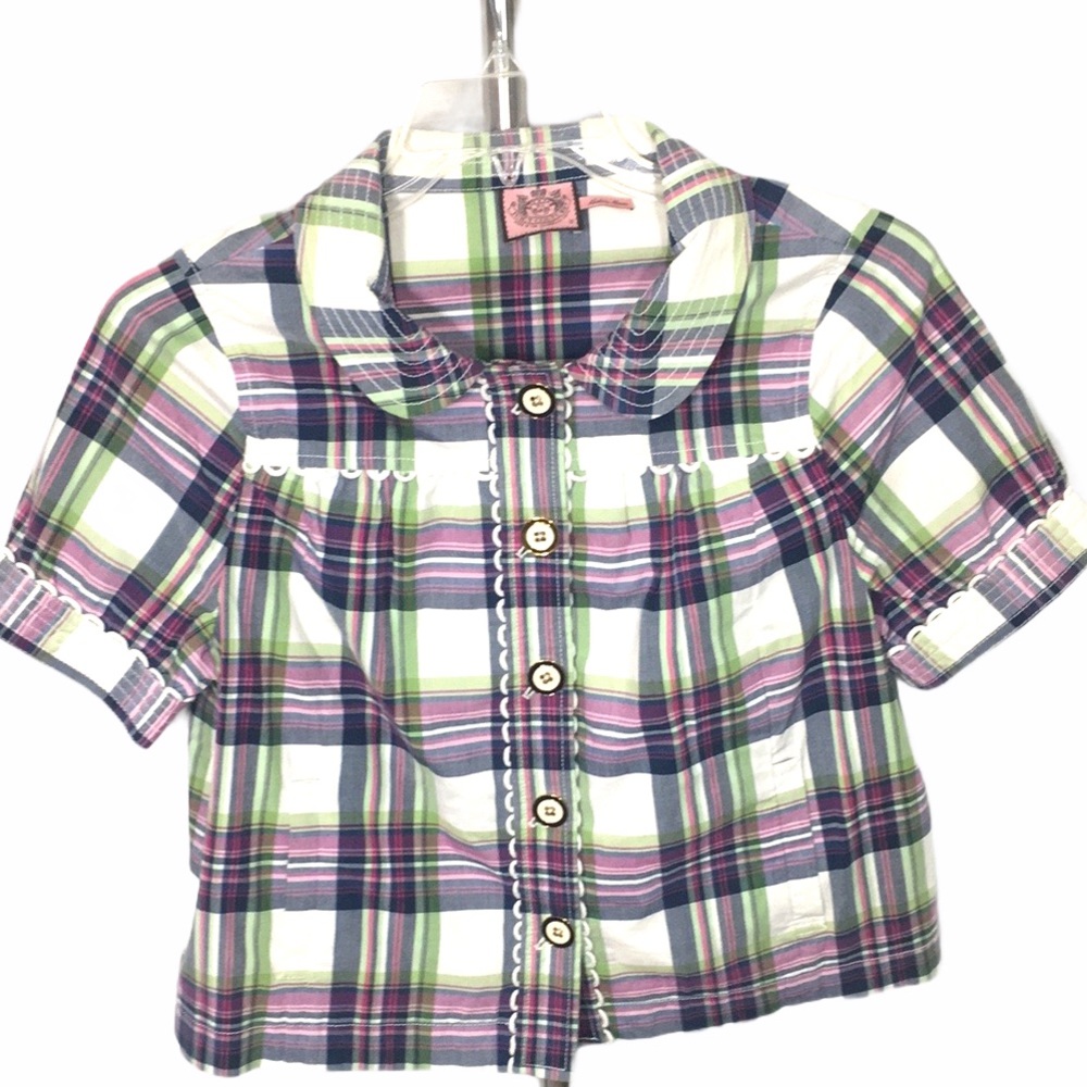 Juicy Couture Plaid Jacket - Multicolor